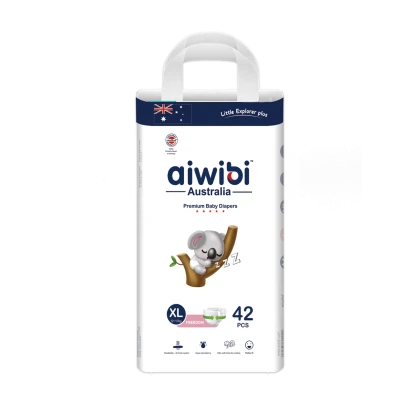 Aiwibi Australia Premium Baby Diapers XL (12-17KG) 42pcs