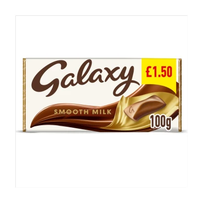 Galaxy Smooth Milk Chocolate Bar 100g