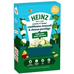 Heinz Cauliflower, Broccoli & Cheese Porridge (6+mnths) Pack 125g