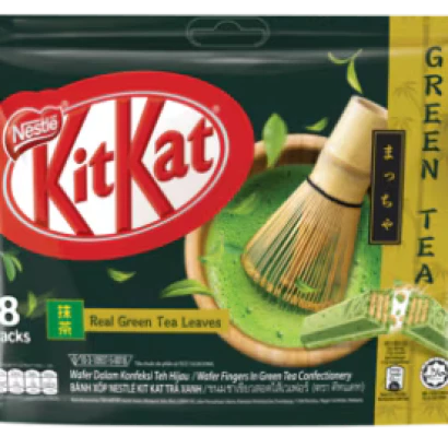 KitKat Real Green Tea Leave Chocolate Pack (8pcs)