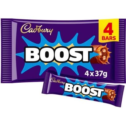 Cadbury Boost Chocolate Bars (4pcs) 148g