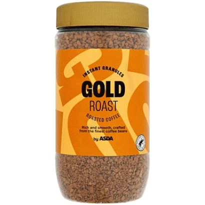 ASDA Gold Roast Roasted Coffee 200gm