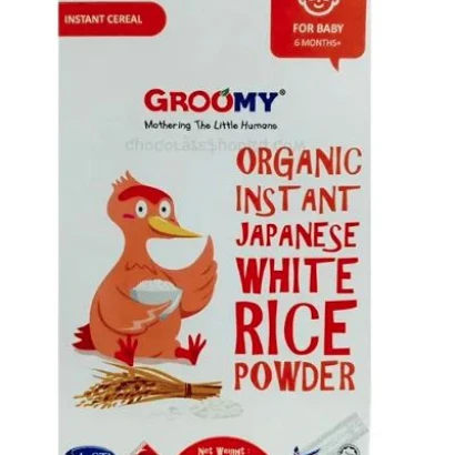 Groomy Organic Instant Japanese White Rice Powder 200g