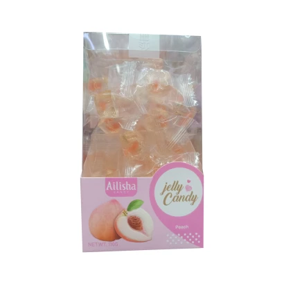 Alisha Peach Jelly Candy 100g