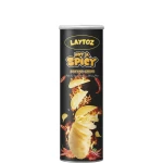 Laytoz Hot & Spicy Potato Chips 80g