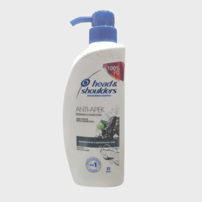 Head & Shoulder Anti-Apek Dengan Charcoal Shampoo 400ml