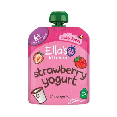 Ella's Kitchen Strawberry Yogurt (6+mnths) 90g
