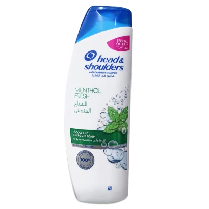 Head & Shoulders Anti-Dandruff Menthol Fresh Shampoo 400ml