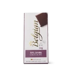 Belgian 50% Dark Chocolate Bar 70gm