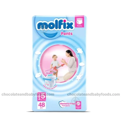 Molfix Size-5 (Pants System) (12-17kg) 44pcs