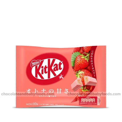 KitKat Mini Strawberry Chocolate (10pcs) 124gm