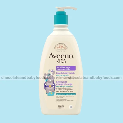Aveeno Kids Face & Body Wash 532ml