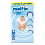 Molfix Size - 3 (Belt System) (4-9kg) 58pcs
