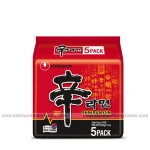 Nongshin Shin Ramen Noodle Soup (5pcs) 600gm
