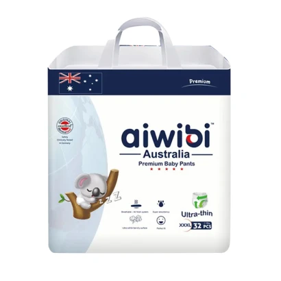Aiwibi Australia Premium Baby Pants XXXL (18+KG) 32pcs