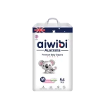 Aiwibi Australia Premium Baby Diapers M (6-11KG) 54pcs