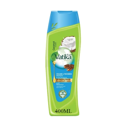 Vatika Naturals Coconut + Castor Volume & Thickness 400ml