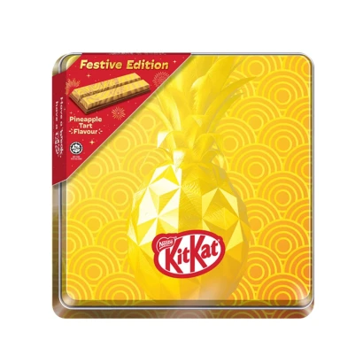 Kitkat Pineapple Tart Chocolate Tin 208g