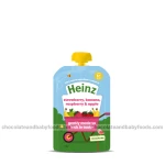 Heinz Strawberry, Banana, Raspberry & Apple Puree (6+months) 100gm
