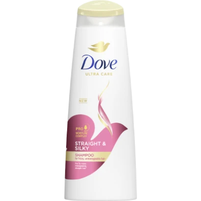 Dove Ultra Care Straight and Silky Shampoo 330ml