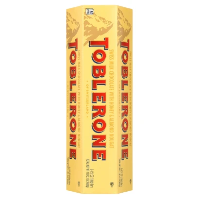 Toblerone Swiss Milk Chocolate Honey & Almond Nougat Bars (6pcs) 600gm