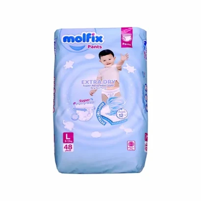 Molfix Pants L (9-13kg) 48pcs