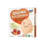 Tenten Organic Rice Crackers Sweet Potato & Pomegranate Flavor 40gm