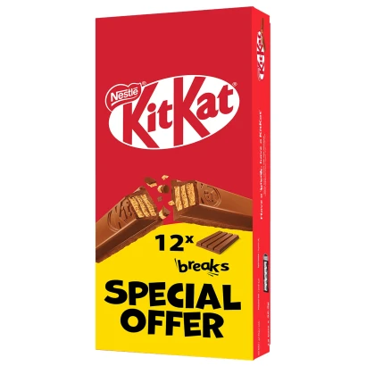 KitKat 4 Finger Chocolate Wafer 12 x 36.5g