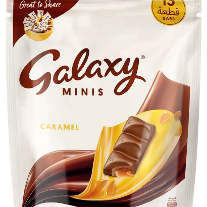 Galaxy Minis Caramel Chocolate Pack (13pcs) 182gm