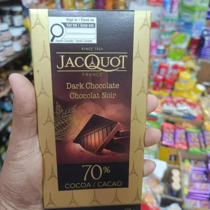 Jacqout Chocolat Noir 70% dark chocolate 100gm