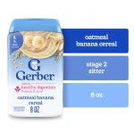 Gerber hearty digestion oatmeal Banana cereal 227g