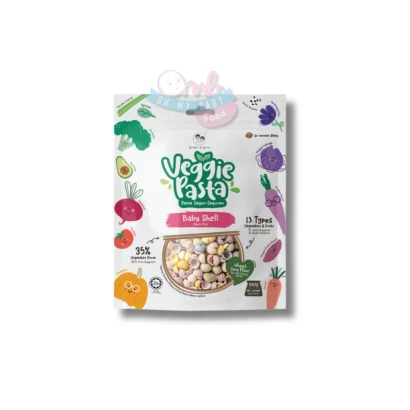 Double Happiness Veggie Pasta Baby Shell 100g