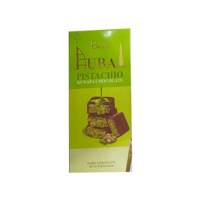 Besto Dubai Pistachio Kunafa Chocolate 100g
