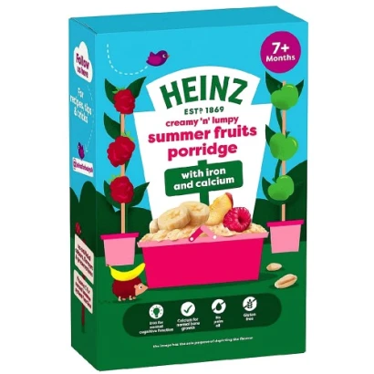 Heinz Summer Fruit Porridge (7+mnths) Pack 200g