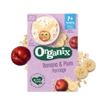 Organix Banana & Plum Porridge (7+months) 200gm
