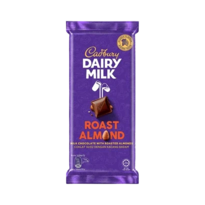 Cadbury Dairy Milk Roast Almond Chocolate Bar 130gm