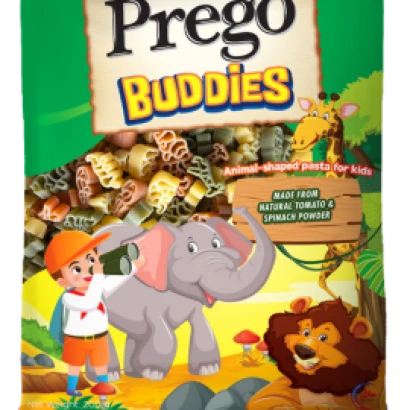 Prego Buddies Animal Shaped Pasta 200g