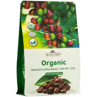 Bancoff Organic Roasted Coffee Beans 225g