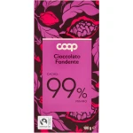 Coop Cioccolato Fondente 99% Dark Chocolate Bar 100g