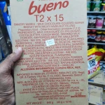 Kinder Bueno T2 X 15 Milk Chocolate Covered Wafer Biscuit Box 645g