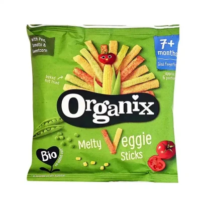 Organix Melty Eggie Sticks (From 7+ Months) 15g