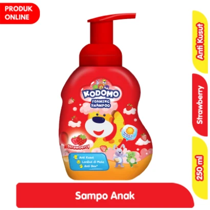 Kodomo Foaming Shampoo (Strawberry) 250ml