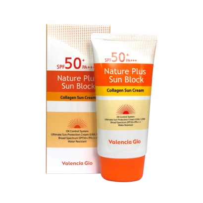 Valencia Gio Nature Plus Sun Block (SPF 50+/ PA+++) 70ml