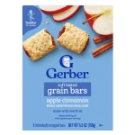 Gerber Soft Baked Grain Bars Apple, Cinnamon 156gm