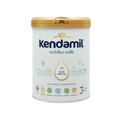 Kendamil Toddler Milk Made with Whole Milk Fat Stage 3 (From 12-36 Months) 800g