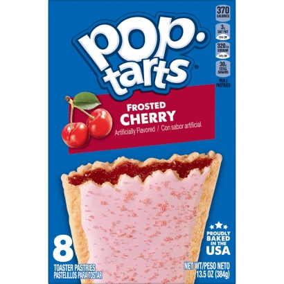 Pop-Tarts Frosted Cherry Toaster Pastries 384g