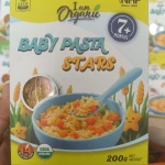 NHF I Am Organic Baby Stars Pasta Gluten Free (7+mnths) 200g