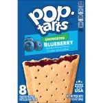 Pop-Tarts Unfrosted Blueberry Toaster Pastries 384g