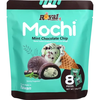 Royal Family Mochi Mint Chocolate Chip 120gm