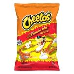 Cheetos Flaming Hot Crunchy Cheese Flavor Snacks 215gm